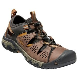Keen Arroyo III Hiking Shoes Sandals‎ Brown Leather Mens 9.5 UK 8.5 EU 42.5